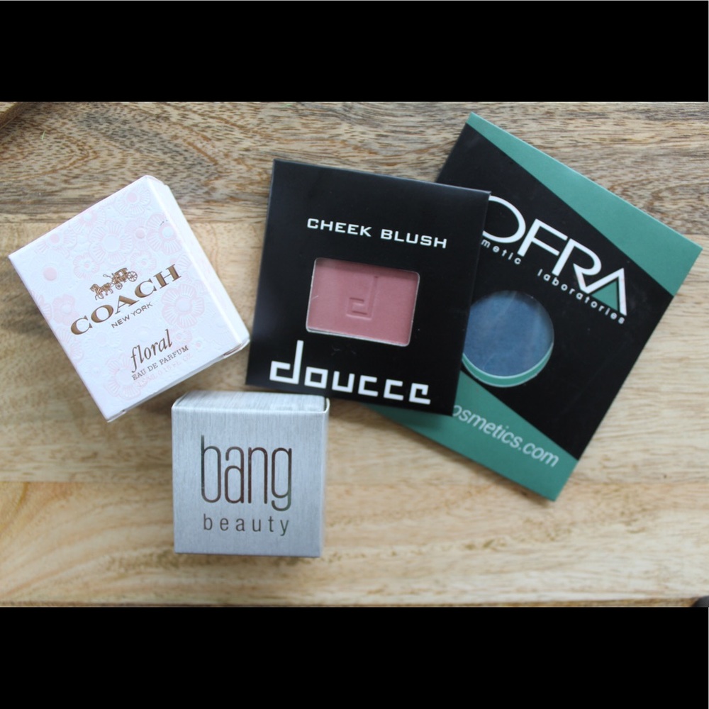 Coach,Ofra, Band, Doucce Assorted beauty bundle
